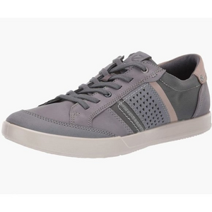ECCO mens Size 40 Grey Collin 2.0‎ Lace Sneakers
